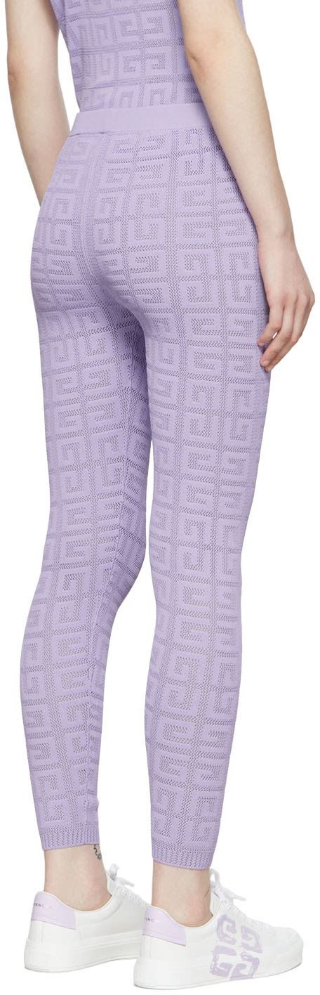 givenchy purple leggings